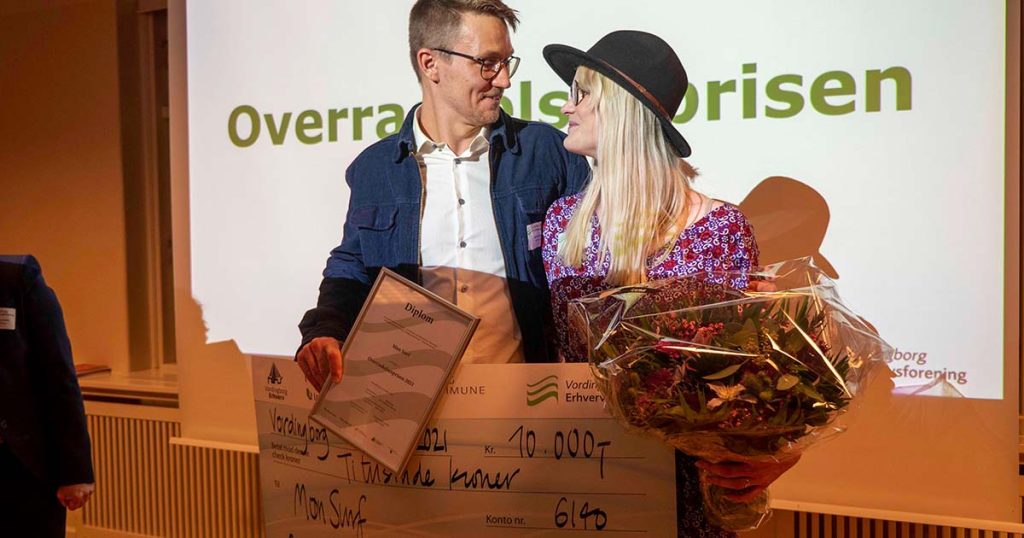Møn Surf modtager Overraskelsesprisen 2021